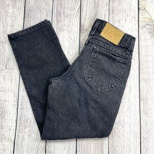 Vintage Lee Mens Faded Black Relaxed Fit Jeans Size 27 x 32